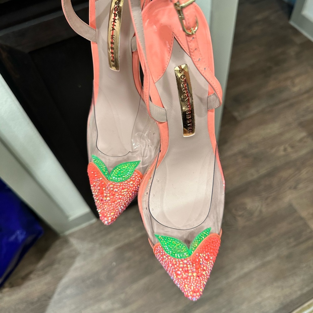 Sophia Webster Peachy Embellished Pumps